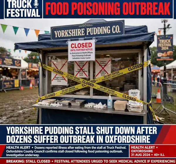 truck festival poisoning outbreak UK WAles