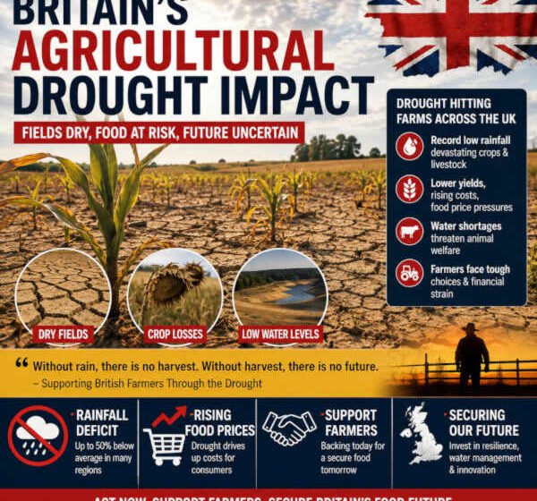 Britain Agricultural Drought Impact: Britain Could Face Food Shortages as Drought Continues, Farmers Warn