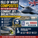 Isle of Wight Composites Key to UK’s Historic Combat Jet Breakthrough Amid Rolls-Royce BAE Drone Dispute